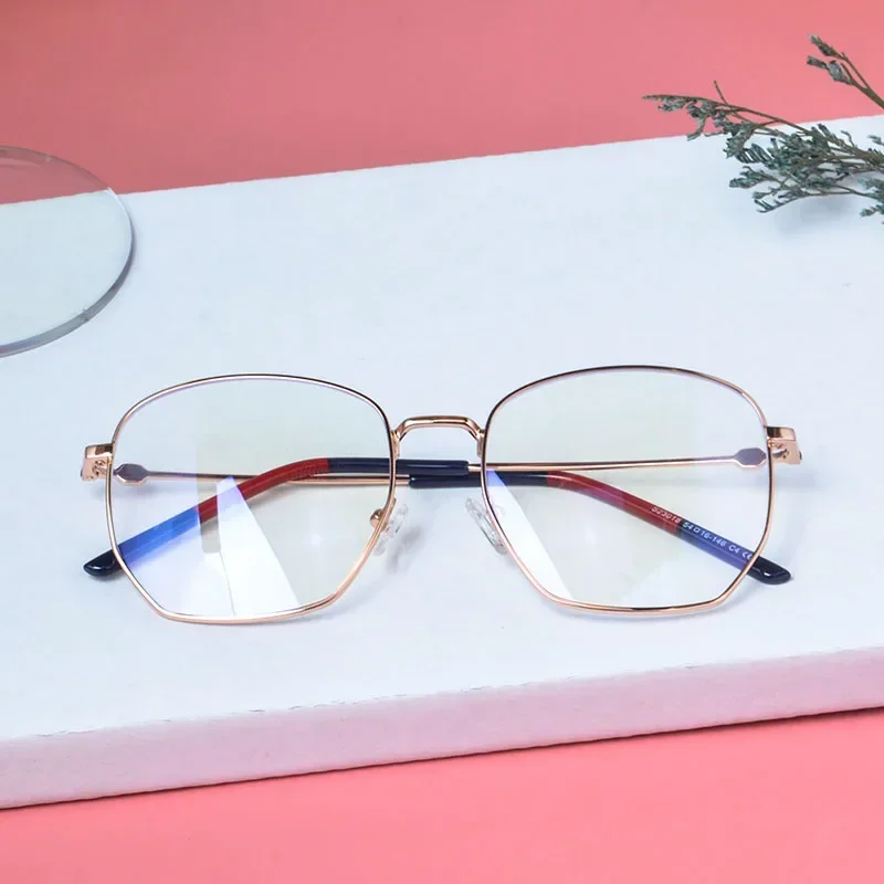 SHINU-Óculos decorativos anti-luz azul para computador, lentes ópticas para mulheres e homens, visão estendida, personalizados