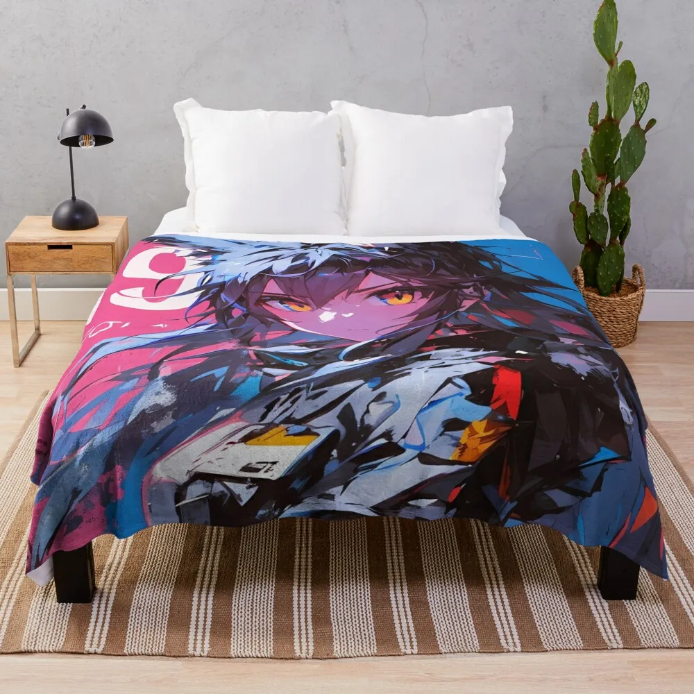 

Texas' Swift Justice: Arknights' Silent Guardian Throw Blanket Decorative Sofa for winter Soft Beds warm for winter Blankets