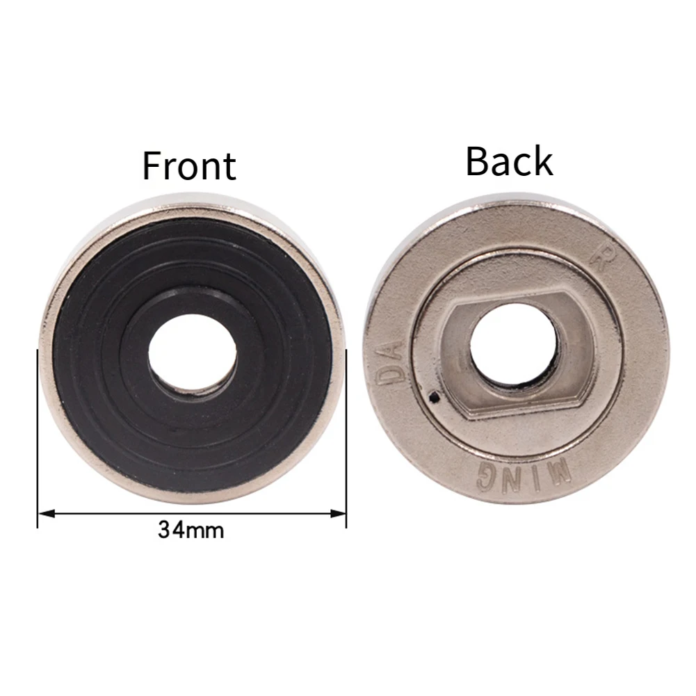 100Type Quick Release Self-Locking Grinder Pressing Plate Flange Nut Power Chuck Tools Alloy Cast Steel