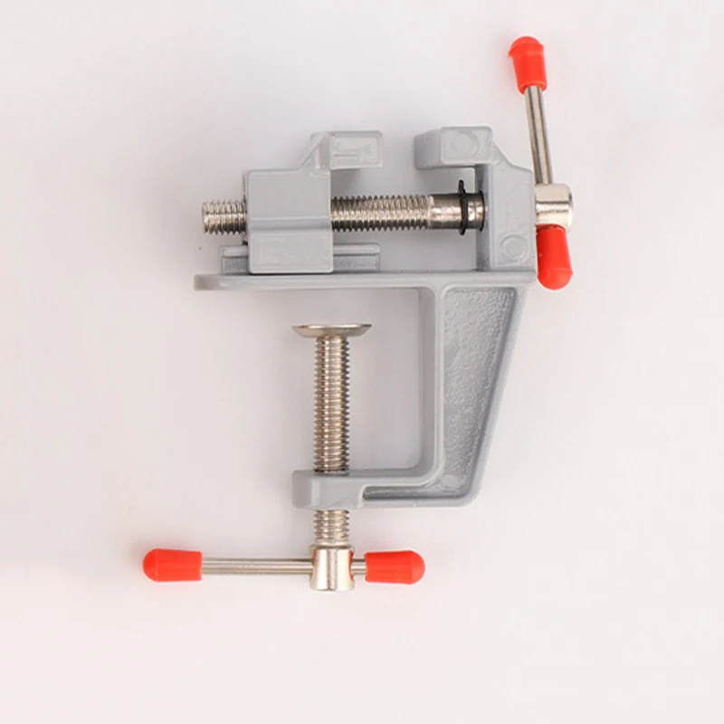 40MM Aluminium Alloy Table Bench Clamp Vise Multi-functional Bench Vise Table Screw Vise for DIY Craft Mold Fixed Repair Tool