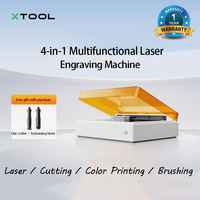 xTool M1 Ultra: Small Automatic Laser Engraving Machine with Functions of Cutting, Brush Painting, Color Printing and Marking