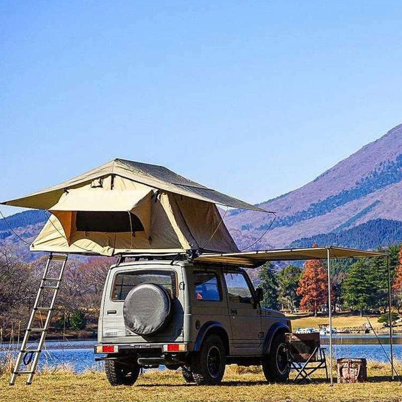 

Хит продаж: двухслойная палатка для 2-3 человек для кемпинга и активного отдыха; высококачественная, для установки на крышу автомобиля