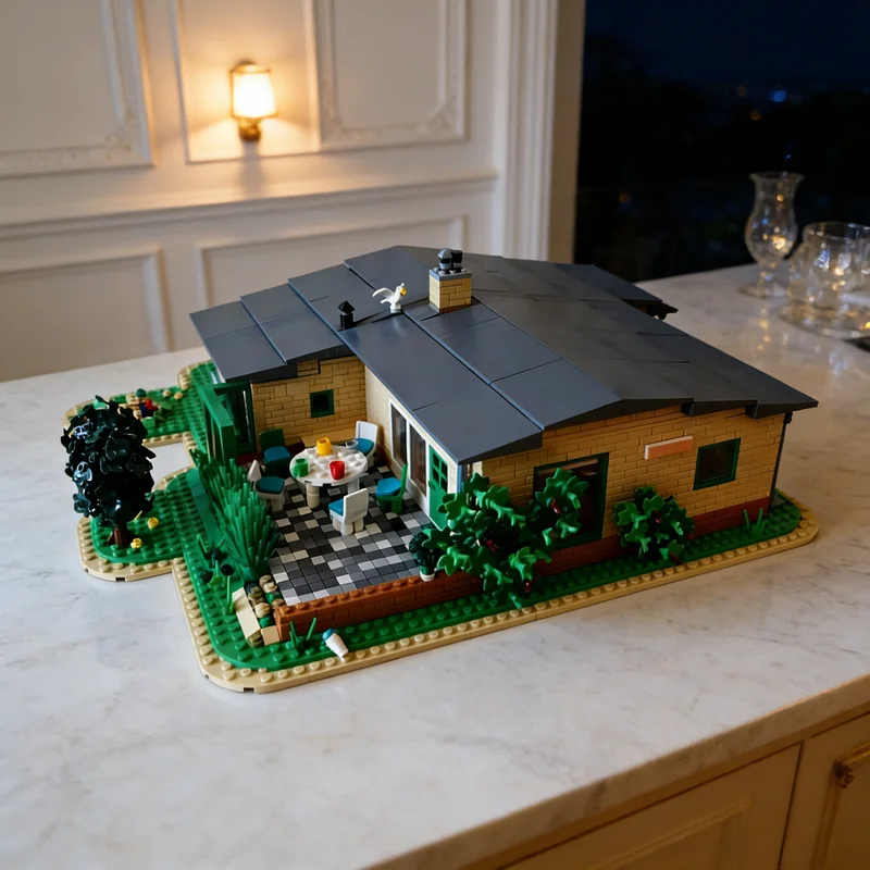 

3644pcs MOC The Willow Creek Holiday City Model Building Blocks DIY Gift Creative Collectible Display Decor Premium Adult Kids