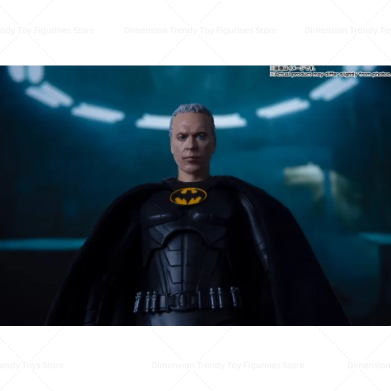 متوفر في المخزون بانداي الأصلي SHF أنيمي باتمان مايكل كيتون فلاش نسخة الفيلم عمل نموذج لجسم لعبة هدية DT