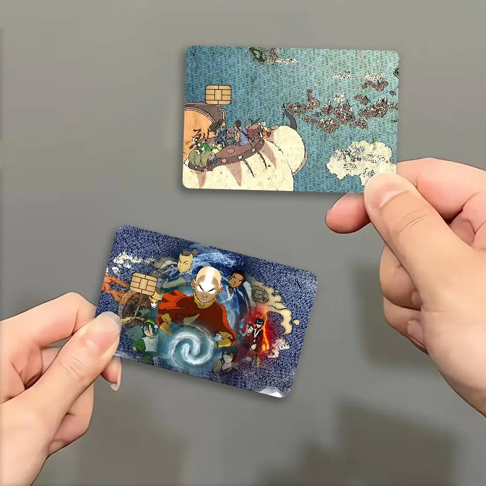 Cartoon Avatar The Last Anime Cartoon Sticker Film Skin for Credit Card Debit Bank Bus Card
