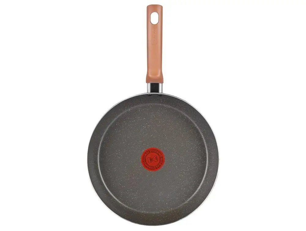 Frigideira Antiaderente Rochedo de Alumínio Natural Stone Cinza Claro 24cm