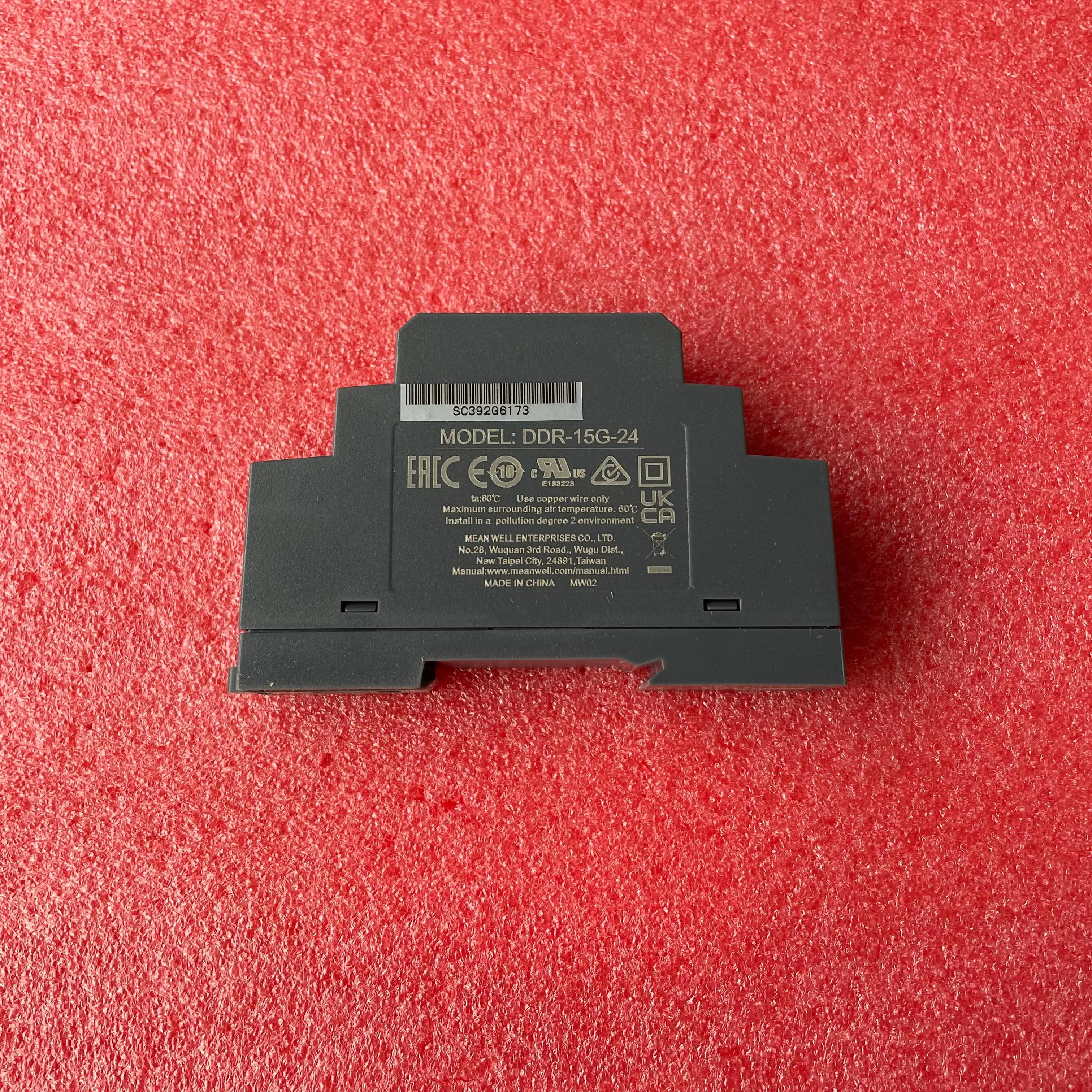 DDR-15 MEAN WELL DDR-15G-24 Mean bien DDR-15G 24V Fuente de alimentación 15W 0.63A