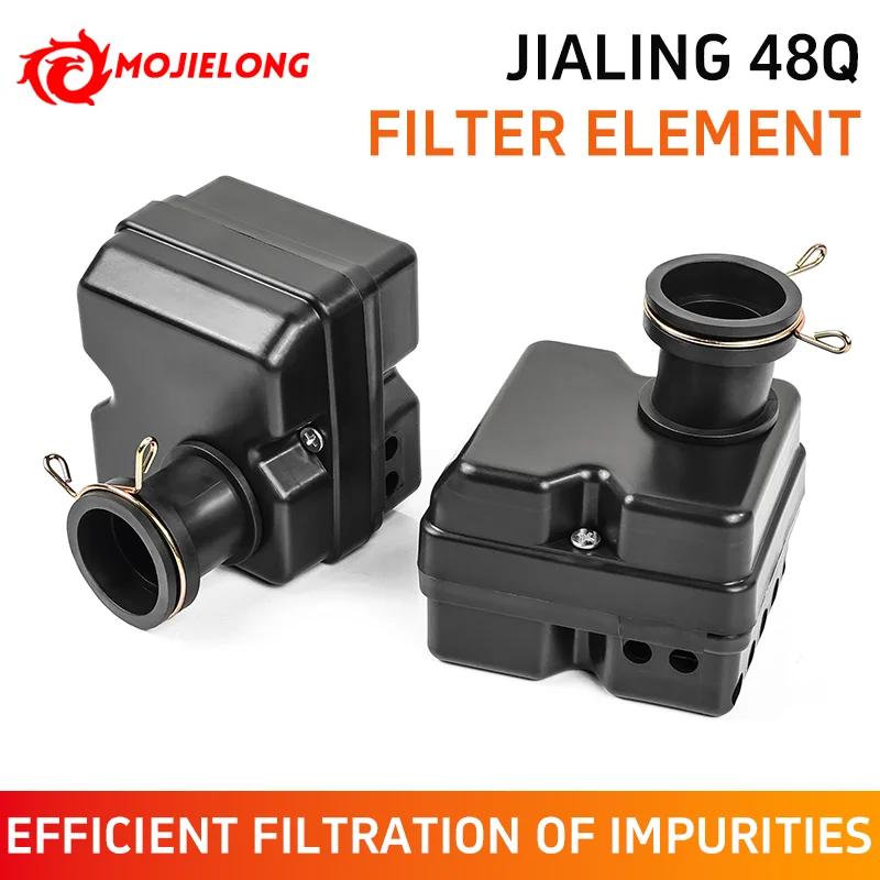 Motorcycle air filter assembly, sponge core, highly efficient in filtering dust, suitable for JH70, 48Q, 50, 100, 110cc Jialing.