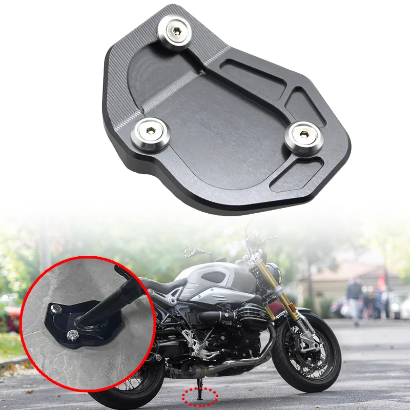 

Motorcycle CNC Aluminum Alloy Foot Brace Extension Plate Pad Fit For BMW RnineT R nineT/Pure Racer Scrambler Urban G/S 2017-2019
