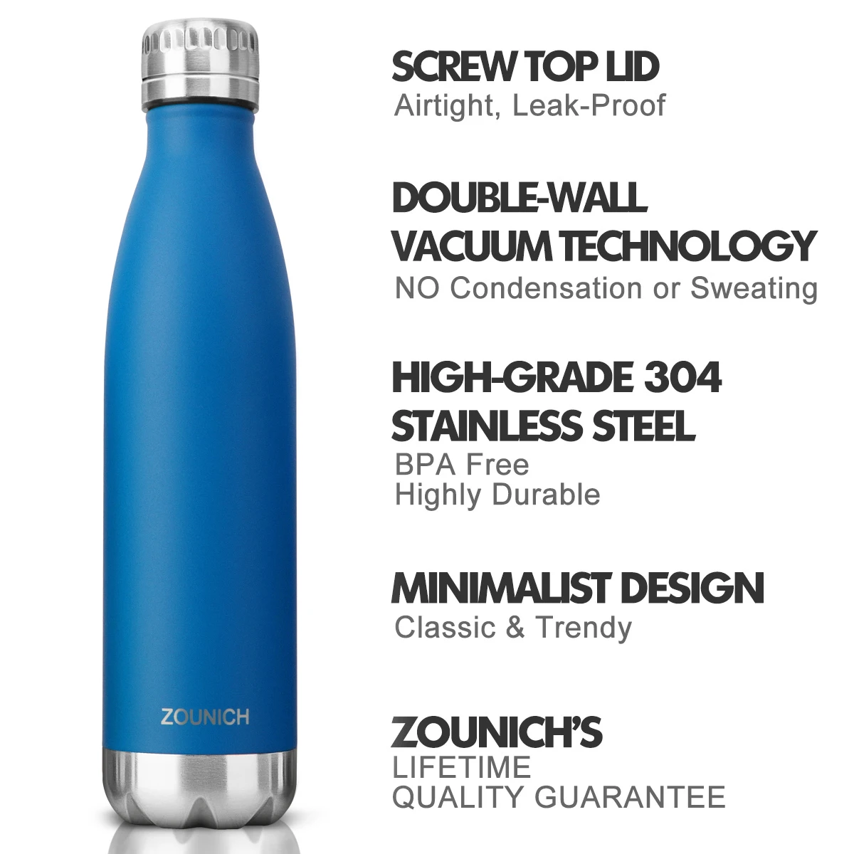 Double-Wall Stainless Steel Thermos for Sport Water Bottles Insulated Vacuum Flask Coke Shape Thermoses Keep Hot and Cold