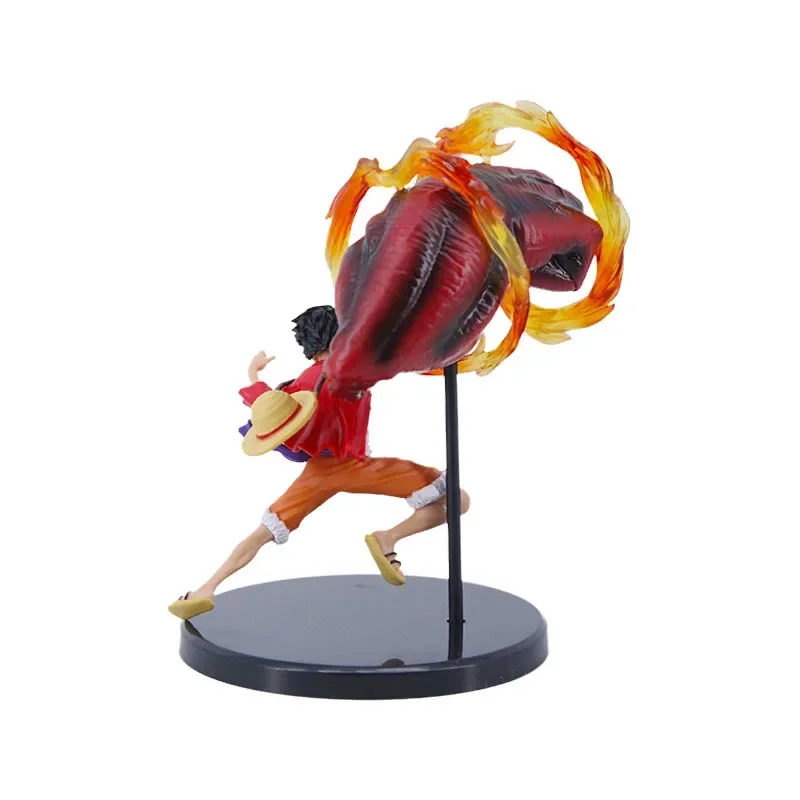 4pcs/set Anime One Piece Figures 4 Sun God Nika Model Big Fist Gear 4 Luffy Car Decoration Model Figurines Toys Gifts Ornament - view 3