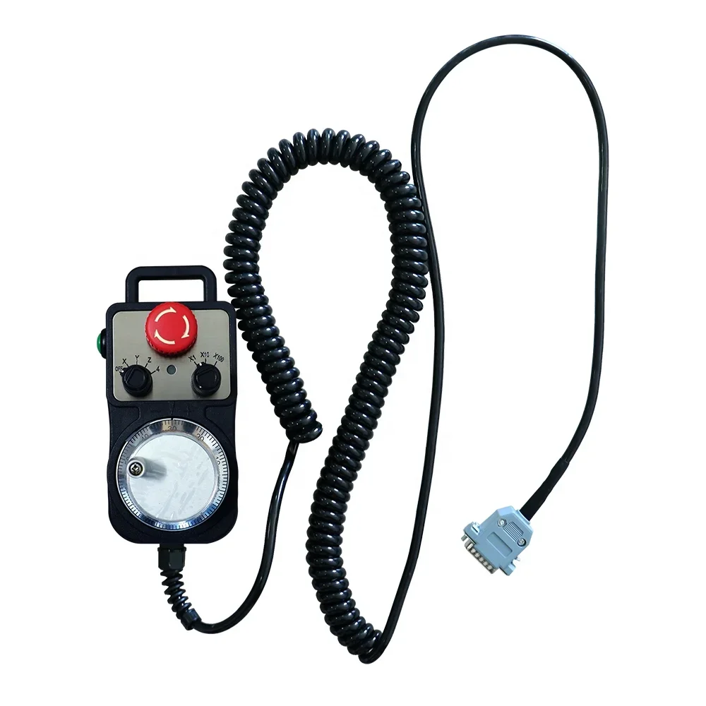 HLTNC 4-axis 6-axis Emergency Stop Handwheel Manual Pulse Generator  Using Photoelectric Encoder Used for CNC Machine Tools