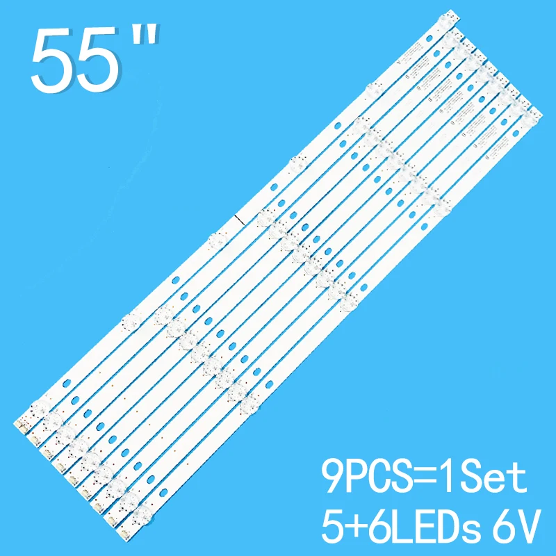 LED light strip For JS-D-JP55DM-A51EC JS-D-JP55DM-B51EC   55DM1000/300MA-1BIN/FHD-8S