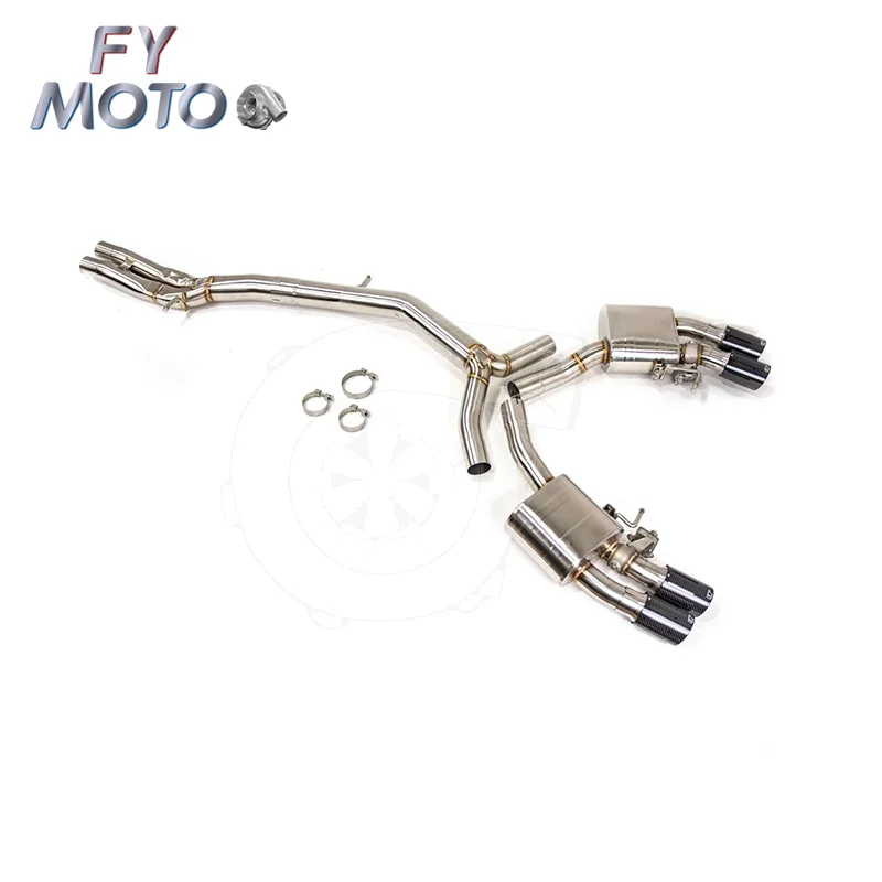 

For Audi RS5 B9 Stainless Steel Valvetronic Exhaust System With Carbon Tips