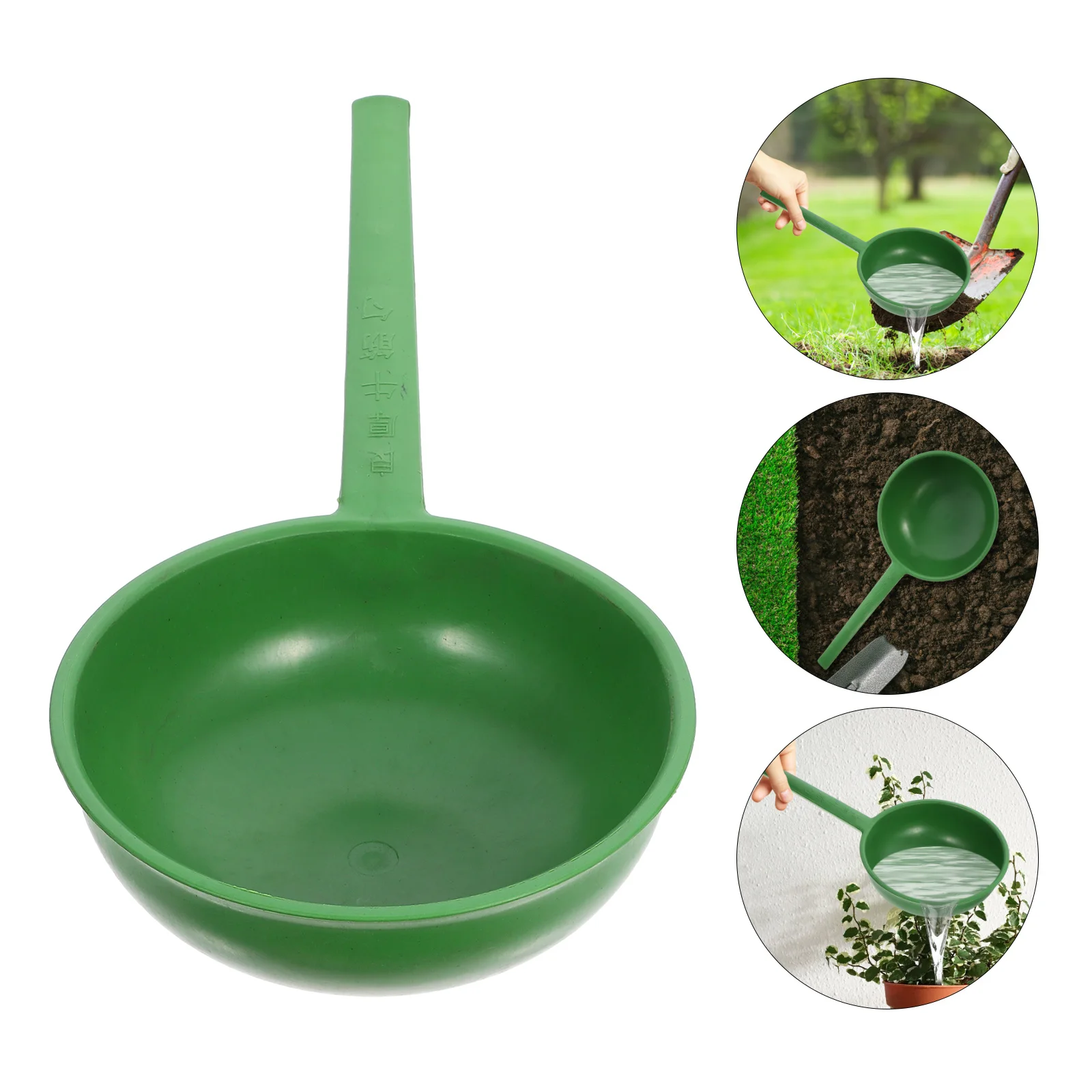 Long Handle Water Ladle Thickened Durable Design For Garden Watering Fertilizing Multipurpose Plastic Scoop Portable Bath