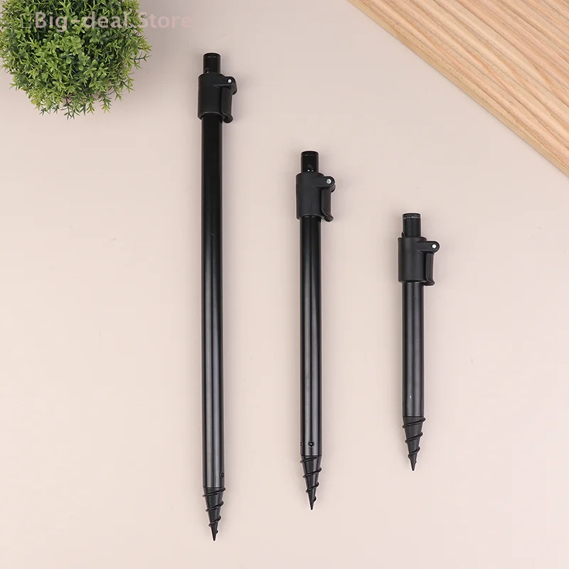 【M】Verlängerungs-Angelbankstick aus Aluminiumlegierung, verstellbar, teleskopisch, für Karpfenangeln, Bank Stick, Angelrute, Pod-Rest für Bissanzeiger