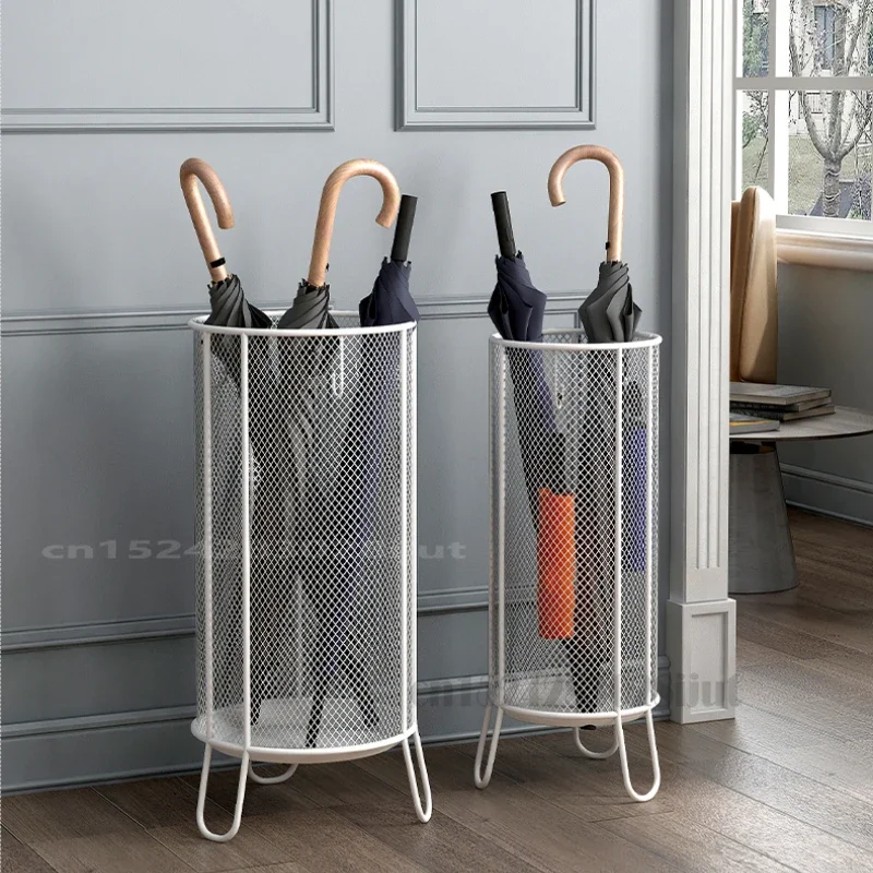 

Iron Umbrella Storage Rack, Household and Hotel Use, Commercial Rain Gear Stand, 20x20x52cm, Umbrella Rack