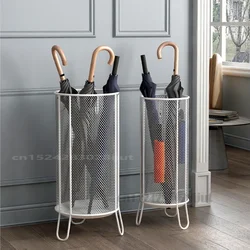 Iron Umbrella Storage Rack, Household and Hotel Use, Commercial Rain Gear Stand, 20x20x52cm, Umbrella Rack