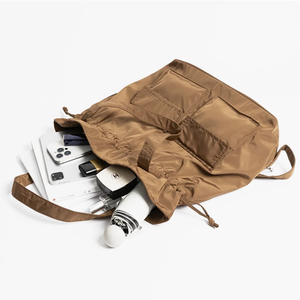 حقيبة قماش نايلون يابانية متخصصة، حقيبة كتف مفردة جديدة راقية لعام 2025، حقيبة الأم ذات سعة كبيرة، حقيبة ظهر كاجوال متعددة الاستخدامات