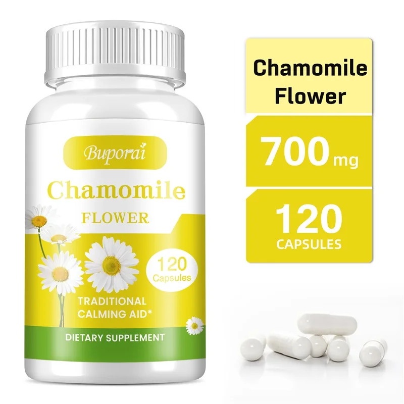 

Chamomile Flower - Helps Relieve Stress, Relax The Mind and Body, Improve Sleep Quality, and Enhance Overall Health