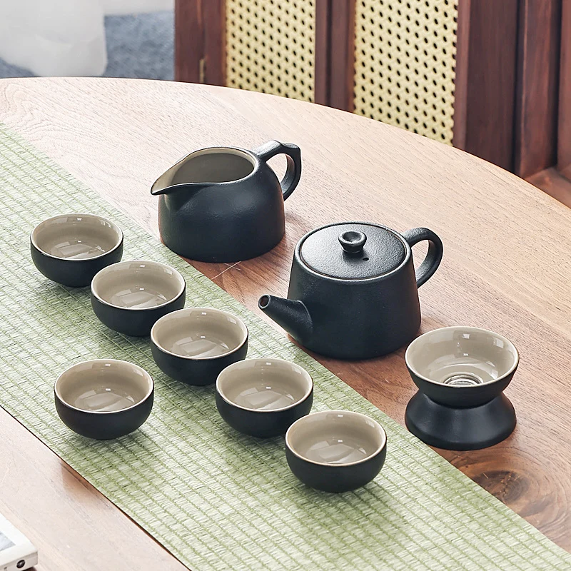 Chinese Travel Tea Set Gaiwan Portable Infusers Ceremony Ceramic Tea Sets Teacup Complete Tools Gift Juego Te Kitchen Teaware