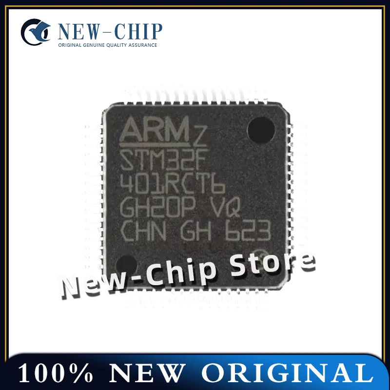 2PCS-50PCS/LOT  STM32F401RCT6 STM32F401  LQFP-64 ARM Cortex-M4 32-bit microcontroller MCU  New Original