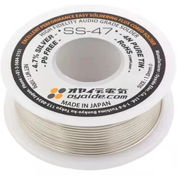 Japão Original Fio de solda para DIY, Hi-End, Oyaide 4,7% AM, solda prata, solda de fio, HiFi, SS-47, 1.0mm, 5m