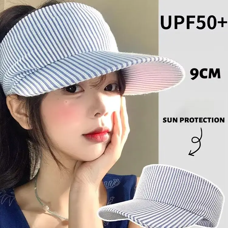 

Two-way Reversible Fisherman's Hat Women Printed Casual Flat-Top Bucket Hat Plain Versatile Student Sun Protection Hat Soft