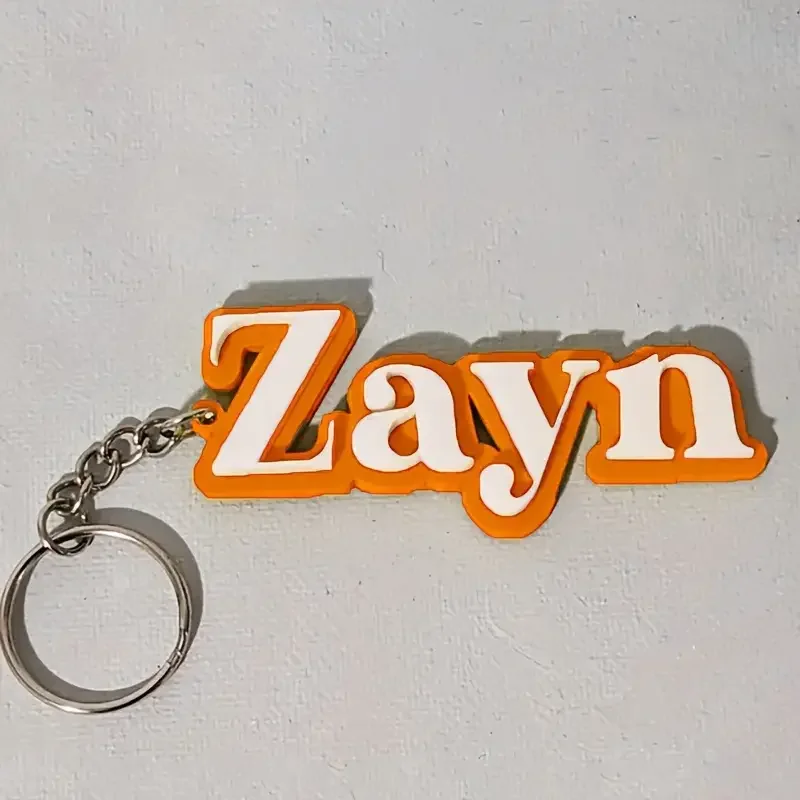 Custom Acrylic Personalized Name Keychain Ideal Gift for Family and Friends