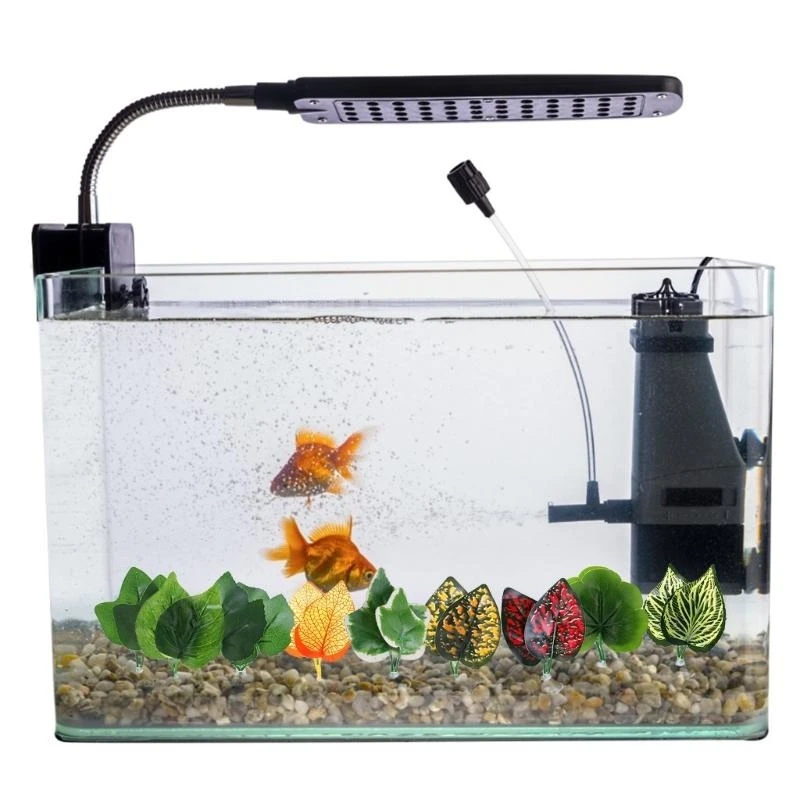 G92C Giường lá toàn Môi trường tự nhiên Betta Fish Spawning Pad Aquariums Trang trí