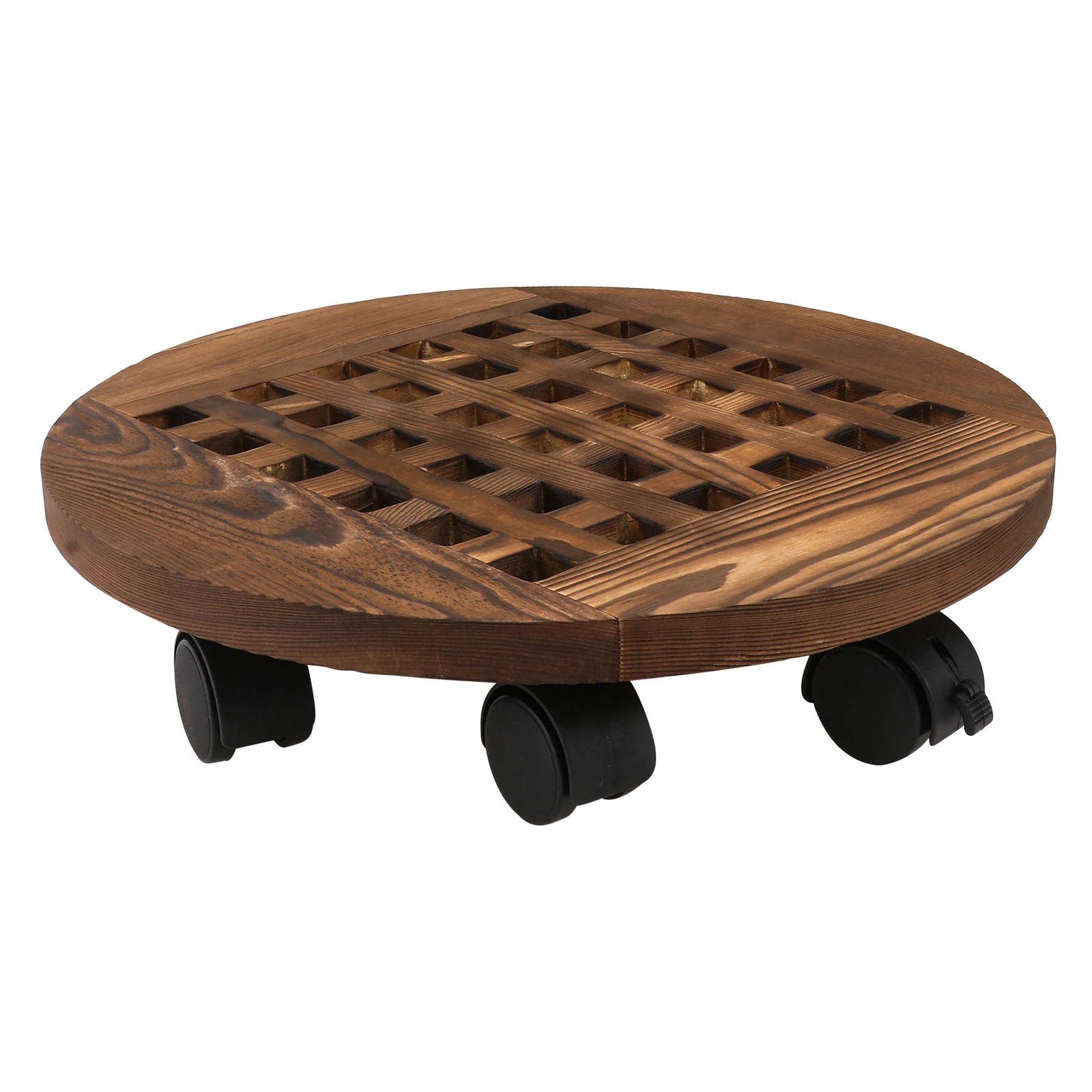 

Wooden Plant for Flower Pots Base Thickened No Odor Durable Garden Balcony Storage Display Rack