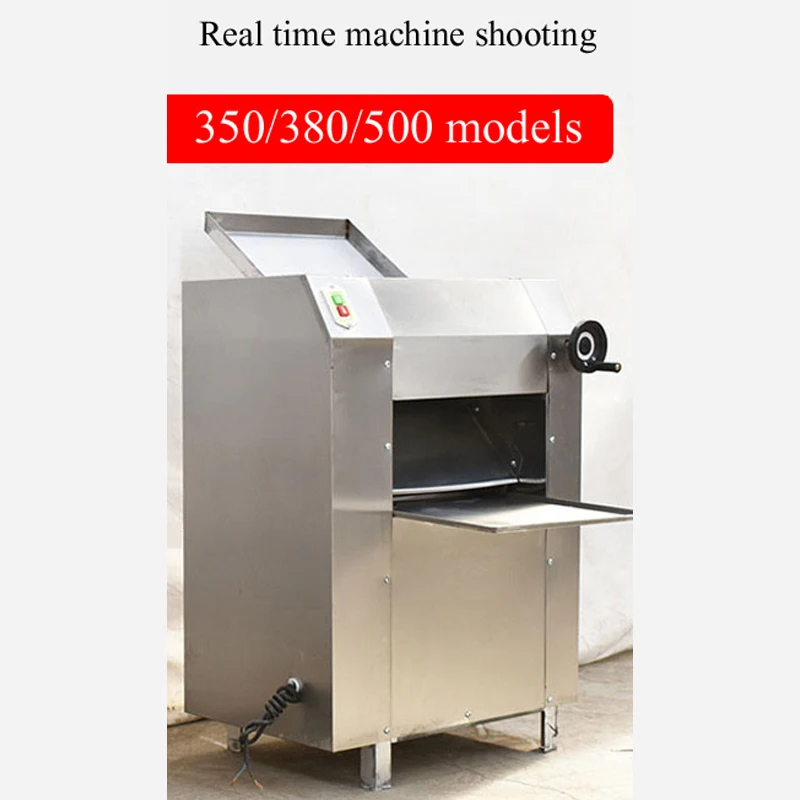 Macchina per pressa per noodle con rullo per pasta elettrica, pasta da tavolo in acciaio inossidabile, impastatrice commerciale per gnocchi