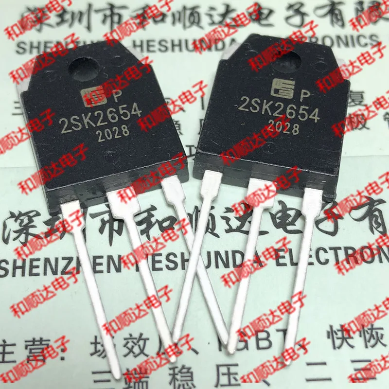 Original New / 5pcs / 2SK2654  TO-3P 900V 8A