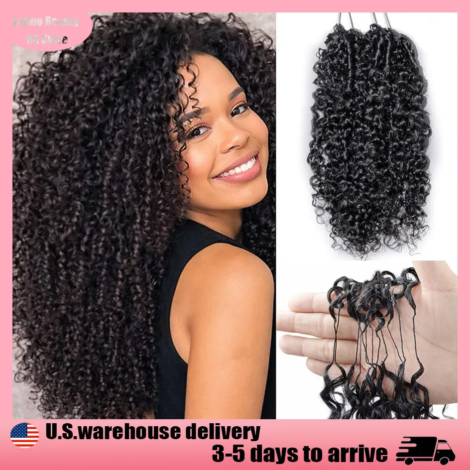 

Волнистые кудрявые волосы Body Wave без узлов, предварительно разделенные, для наращивания крючком, прямые волосы, натуральные человеческие волосы для женщин