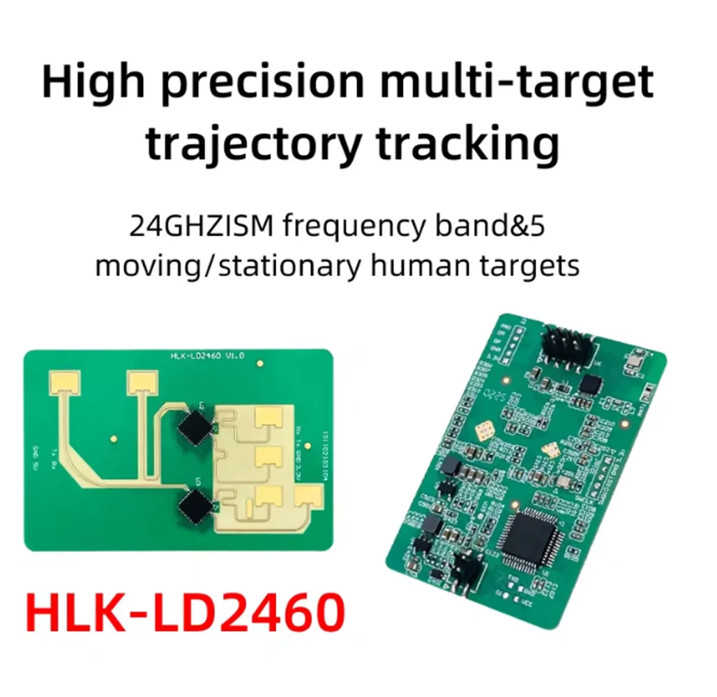 

Hi-Link HLK-LD2460 24GHz High-Sensitivity Human Presence Detection and Trajectory Tracking Radar Module | Smart Home, Vehicle, H