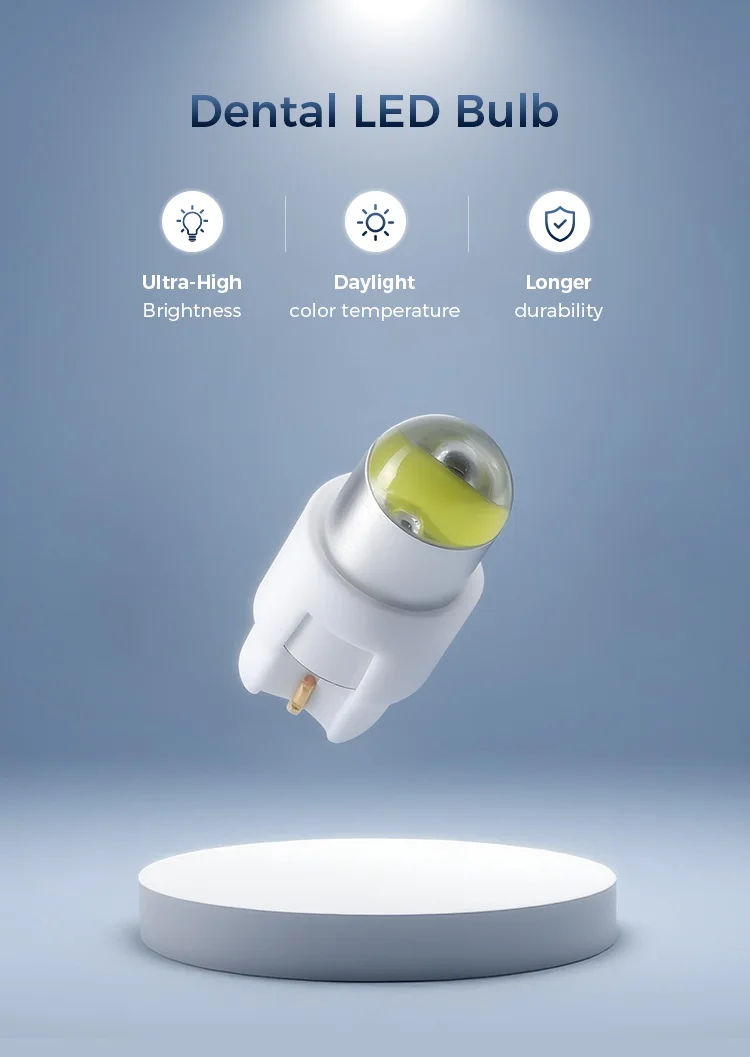 AZDENT 5 Stück Dental-LED-Lampe, ultrahohe Helligkeit, passend für KAVO Glasfaser-Hochgeschwindigkeitshandstück – Detail 1
