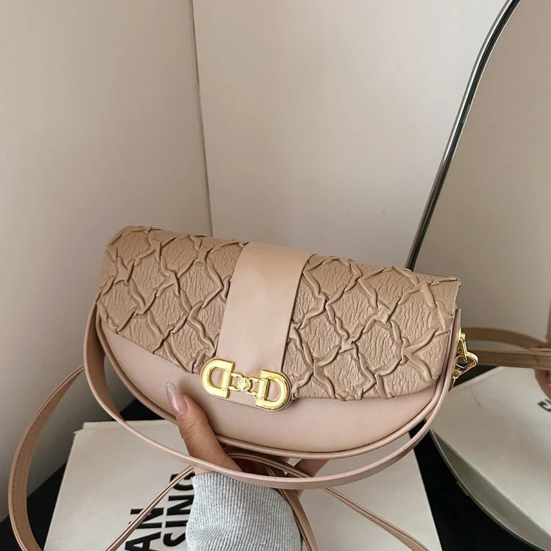 

High-Quality Ladies Hand Bag Leather Crossbody Shoulder Women Handbags Luxury Brand Famous Designer Fashion Accessory Mom' Bag