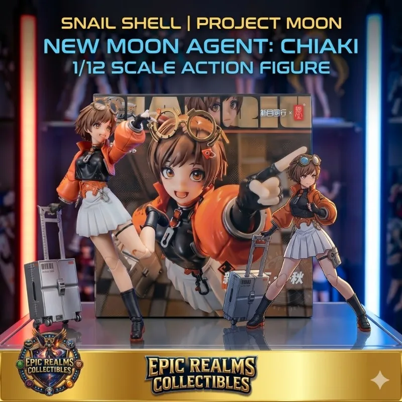 Brand new in stock Snail Shell 1/12New Moon Travels with New Moon Agent Qianqiu Animation Model Action Figure Toy CollectionGift