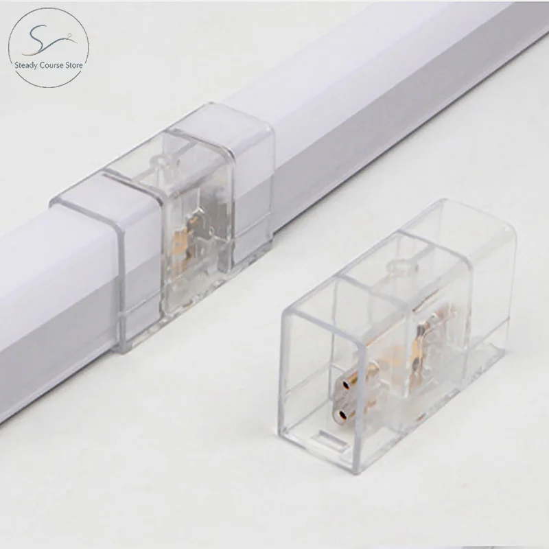 2-Pin V/Y/I Connector For LED Lamp Is Suitable For Bordered Honeycomb Light Tube 110-240V For Universal Car Wash Workshop