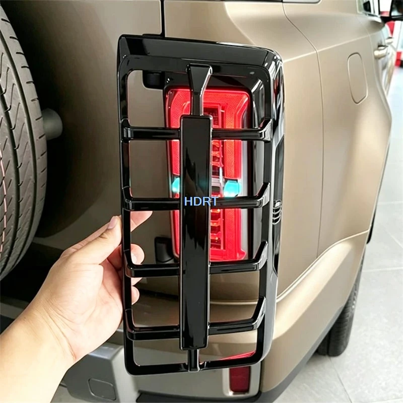 For GWM Haval H10 2026 + Car Style Tail Light Shell Frame Rear Fog Lamp Cover Protector Decoration Accessories Exterior Sticker