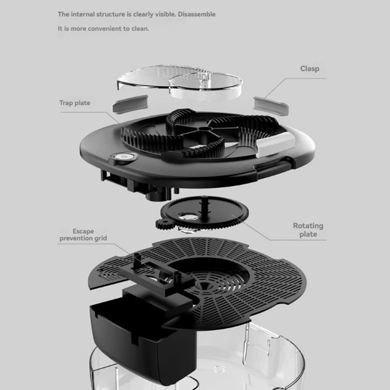 Perangkap Lalat Elektrik dengan Umpan Penangkap Nyamuk Otomatis Rumah Tangga