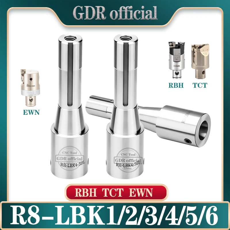 EWN CBH RBH LBK Tool Holder boring head R8 M12 LBK1 LBK2 LBK3 LBK4 LBK6 BST boring tool holder bracket tool Collet