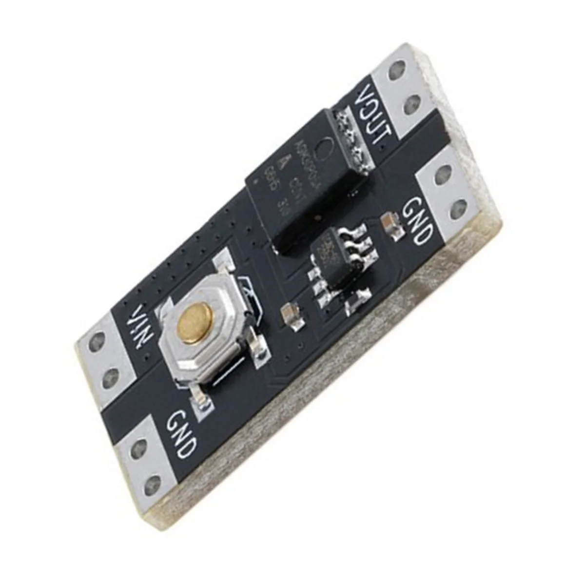 HFIL_1Pcs XL-10AL Single Bond Button Bistable Mini One Key Switch Module 3.5-5.4V 300nA Load 10A Low Power