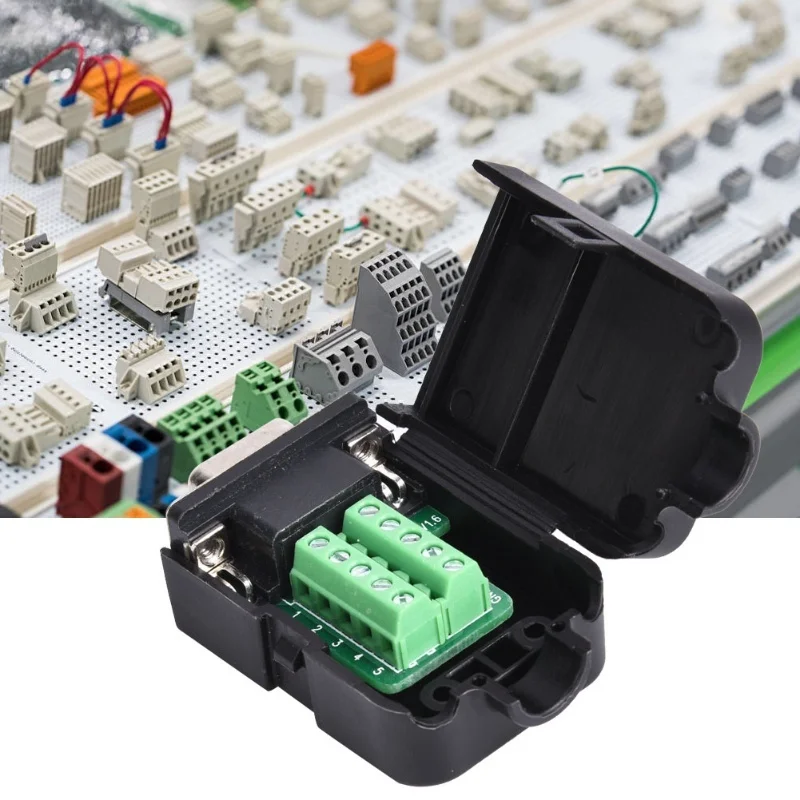 2Pcs DB9 9Pin Screw…