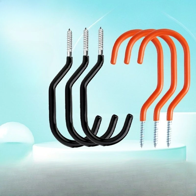1PC Hot Selling Wall Heavy-duty Hooks, Metal Hooks, Hanging Plants, Load-bearing Storage, Bicycles, Garage Hooks