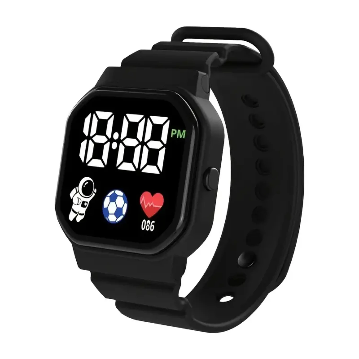 

Stylish Sports Watch Luminous Square Electronic Digital Display Watches