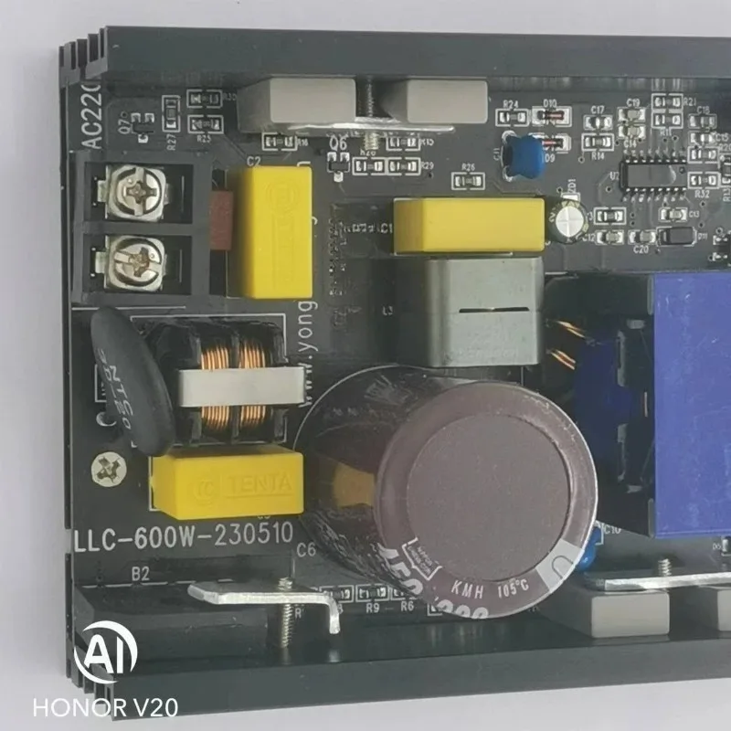 Yongzhu Star Single and Dual Voltage 600W LLC Power Amplifier Switching Power Supply ±36V ±50V ±70V DC Customizable