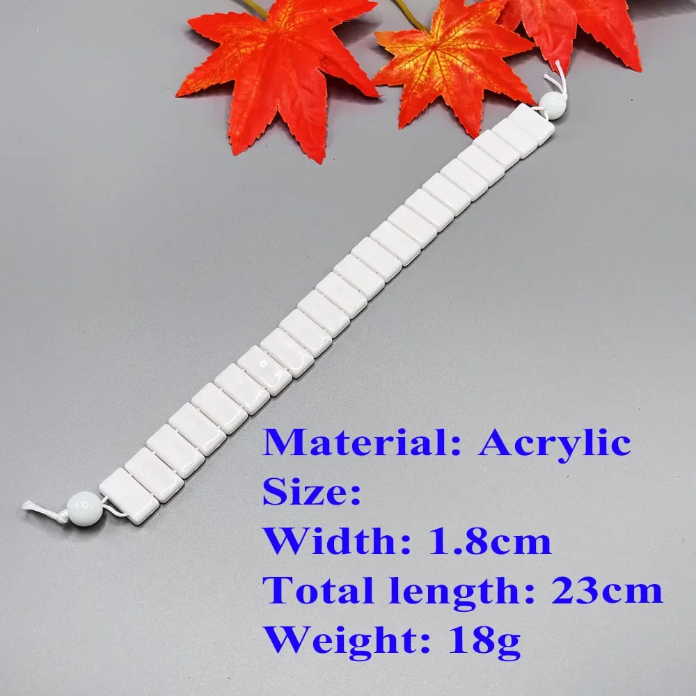 NJ29 الجملة حبات المسبحة الوجه مسلم الإسلامية الصلاة الرجال عالية الجودة الاكريليك موجة أساور التأمل مجوهرات اكسسوارات #4