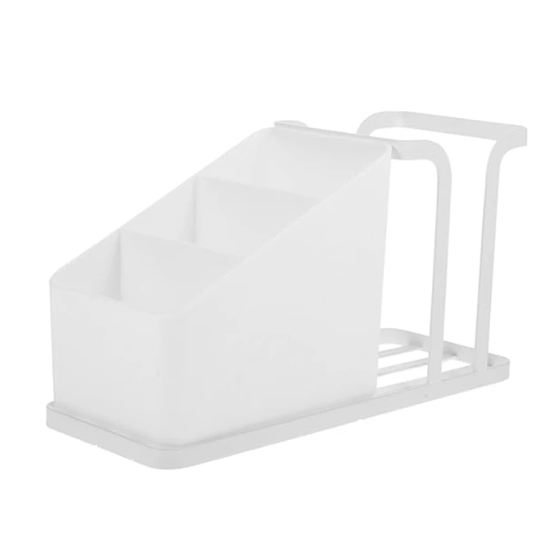 컵 및 뚜껑 거치대, 조절 가능한 커피 컵 거치대 정리함, 3 칸 일회용 컵 디펜서, 커피 포드 포함