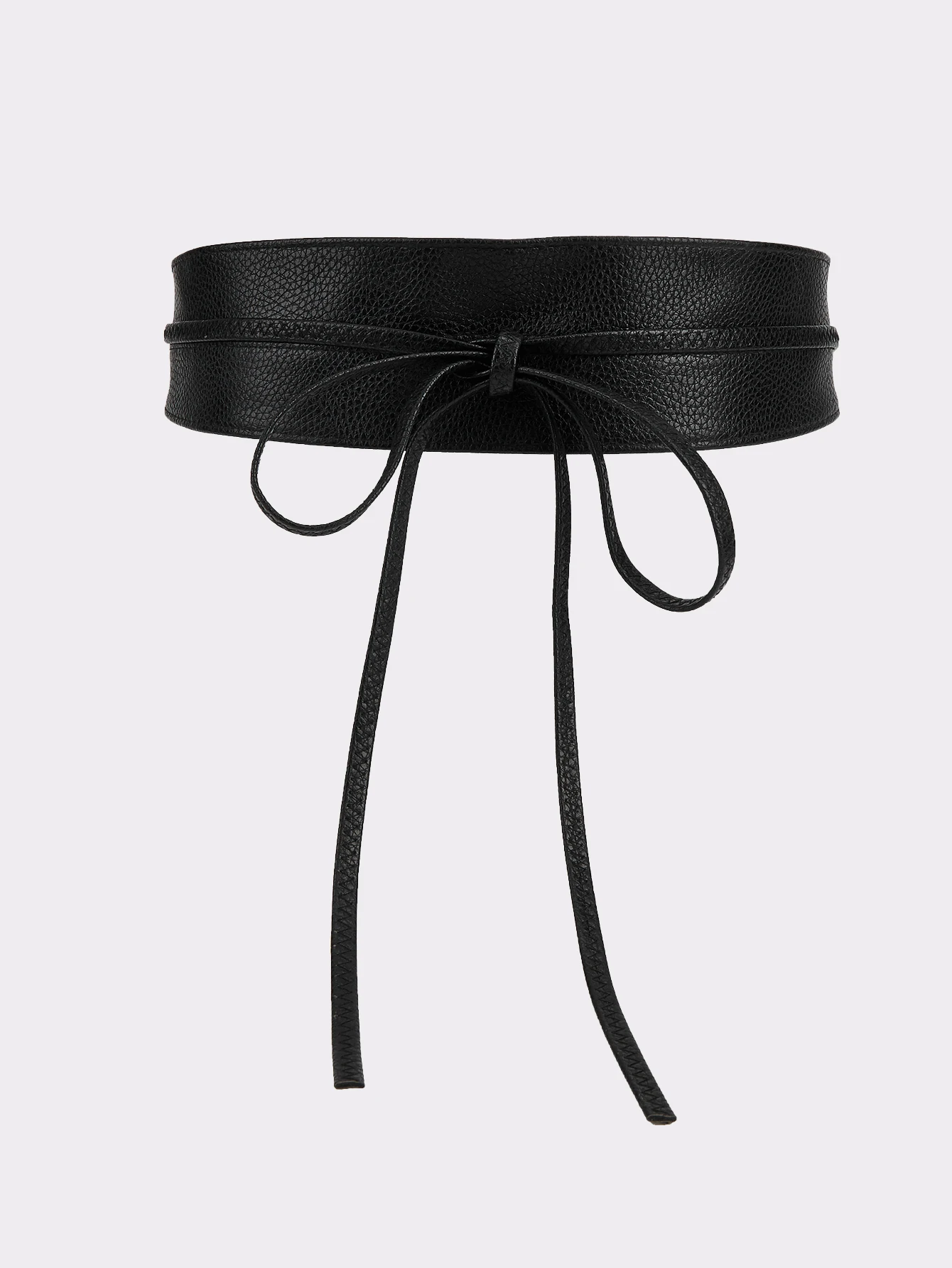 1 cintura Boho nera in PU da donna con cinturino Accessorio versatile per abiti Cappotti Adatto per cene Occasioni aziendali